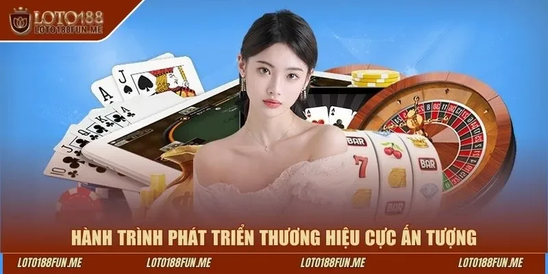 Hành trình phát triển thương hiệu Loto188 cực ấn tượng